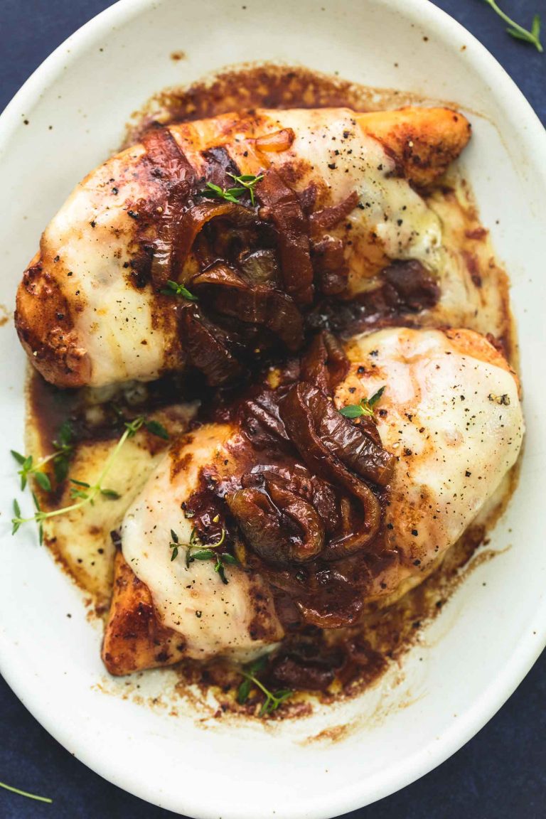 French Onion Chicken Bake