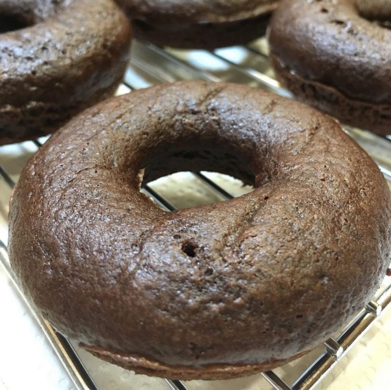 Chocolate glazed donuts