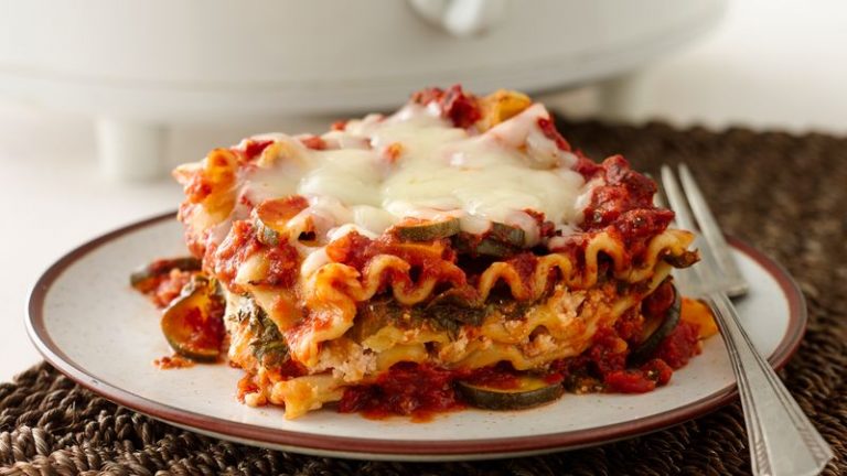 Weight Watchers Skinny Crockpot Lasagna