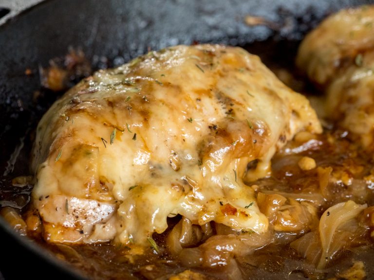 French Onion Chicken Bake