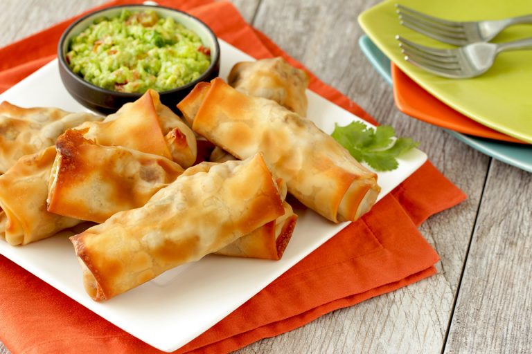 Southwest Chicken Egg Rolls (Air Fryer or Oven Baked)