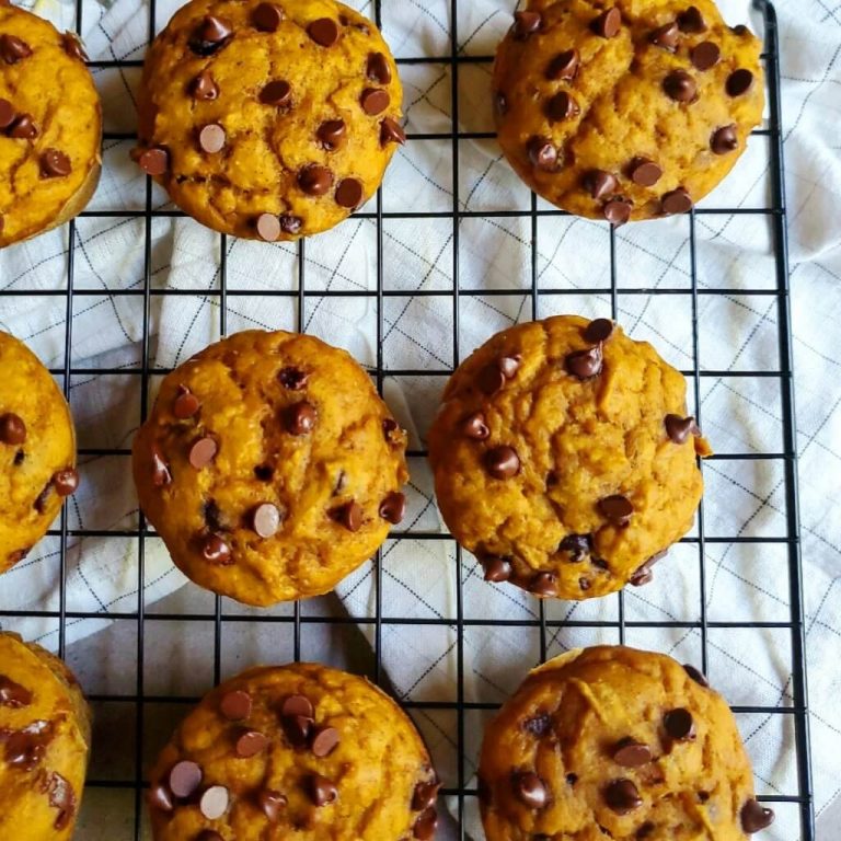 Pumpkin Chocolate Chip Muffins￼