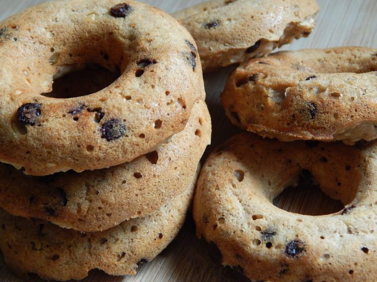 Oatmeal chocolate chip donuts