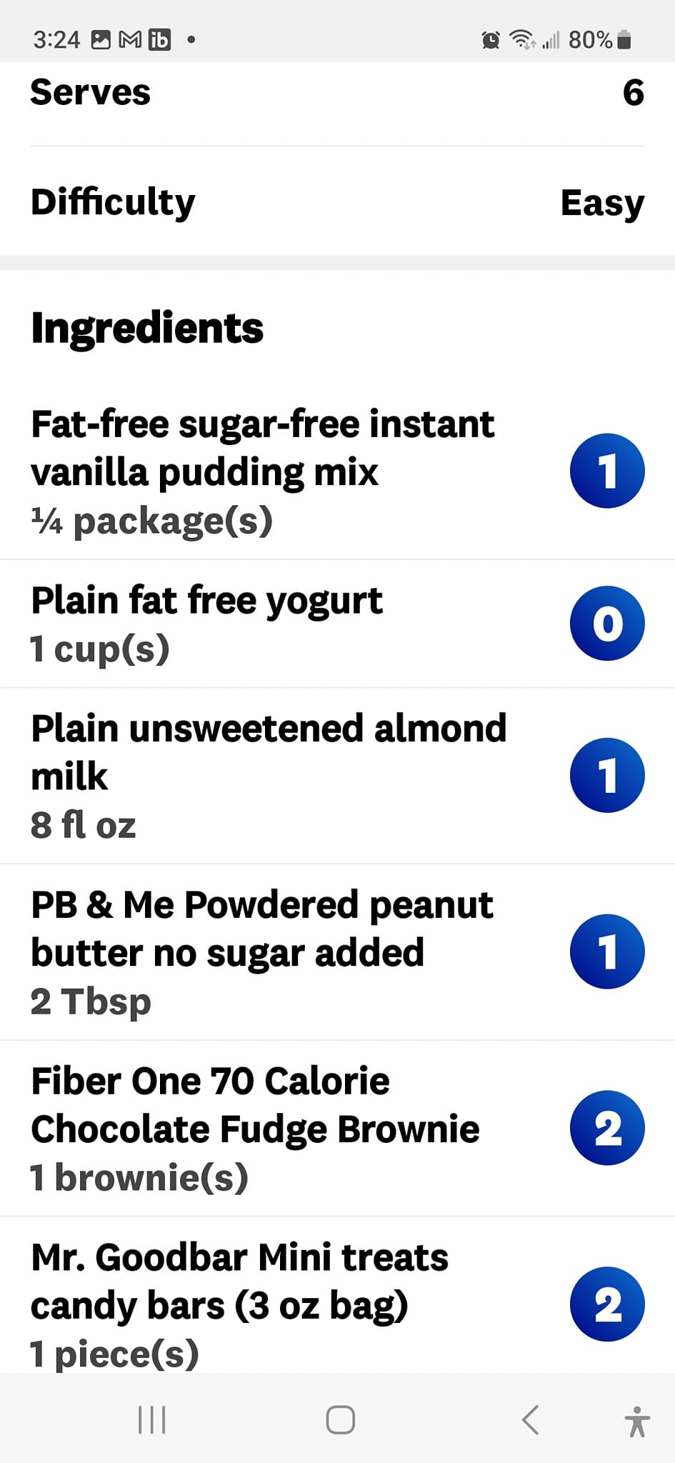 Weight Watchers Peanut Butter pie Cheesecake Free Style in KItchen