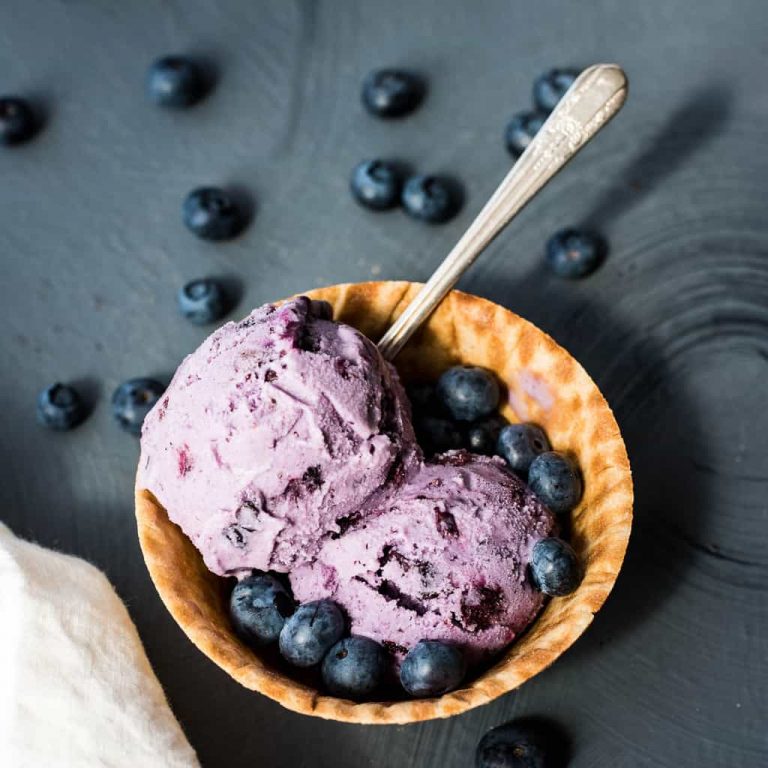 Blueberry Ice Cream WW