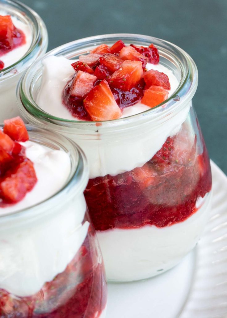 Weight Watchers Strawberry Cheesecake Jars