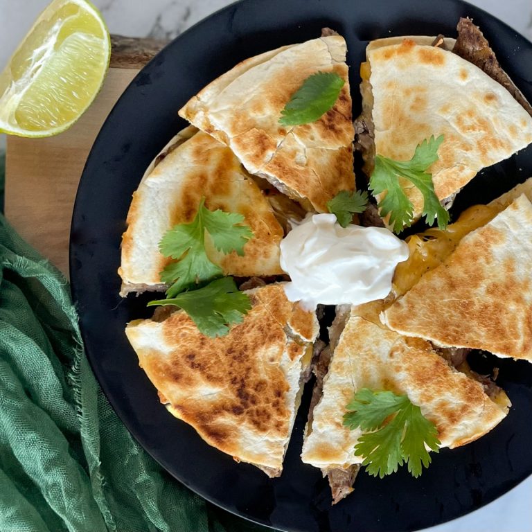 SMASH BURGER QUESADILLA