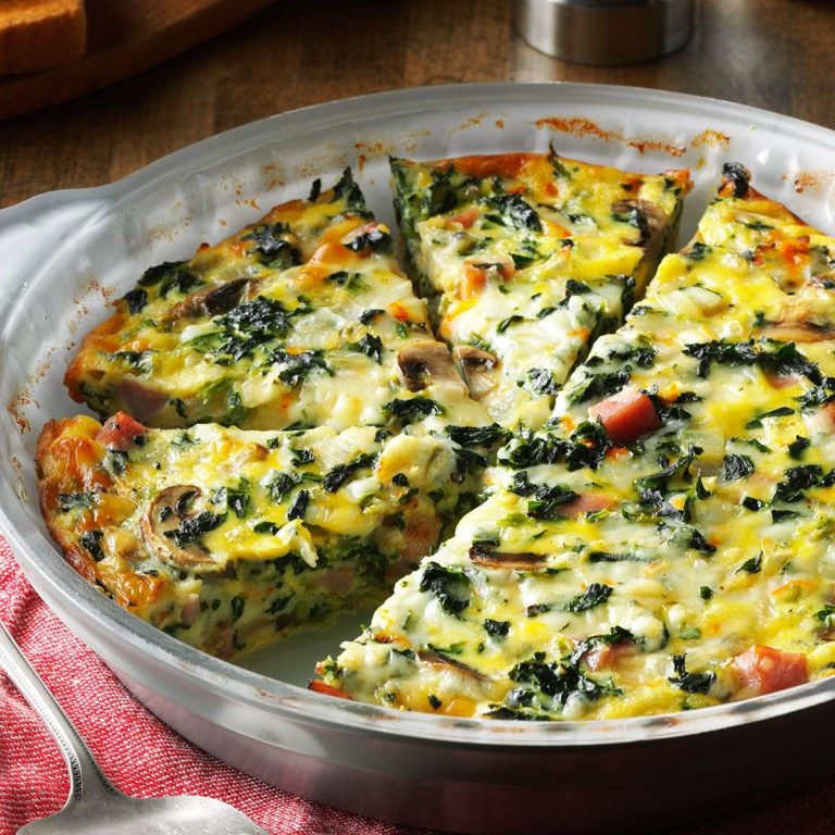 Breakfast Crustless Frittata Recipe– Zero Freestyle Points