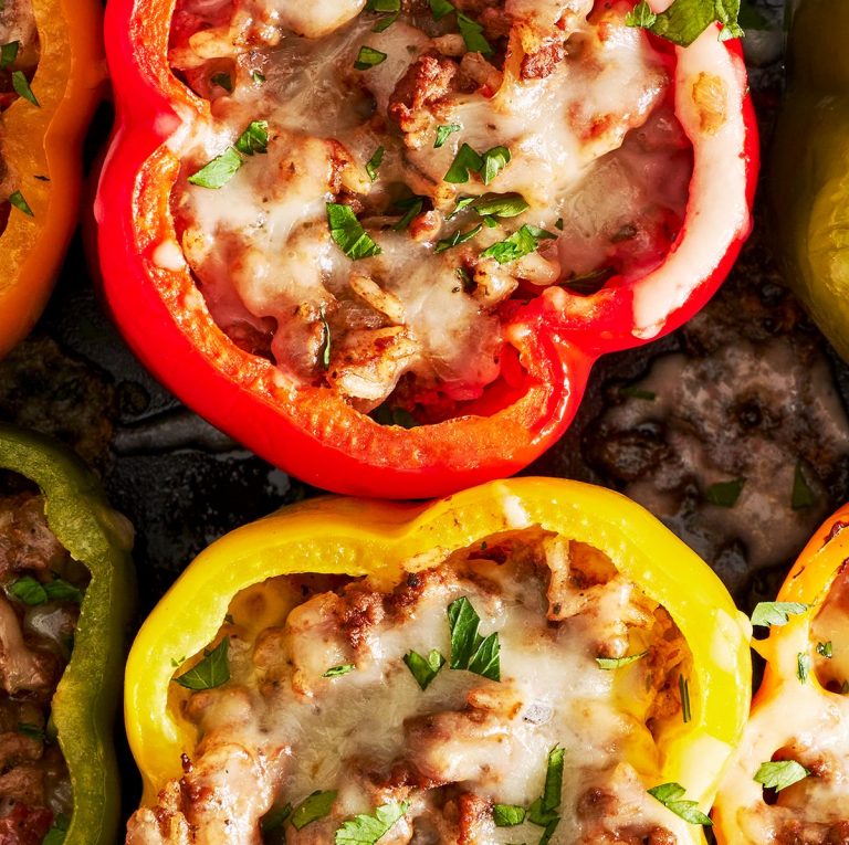EASY STUFFED PEPPERS
