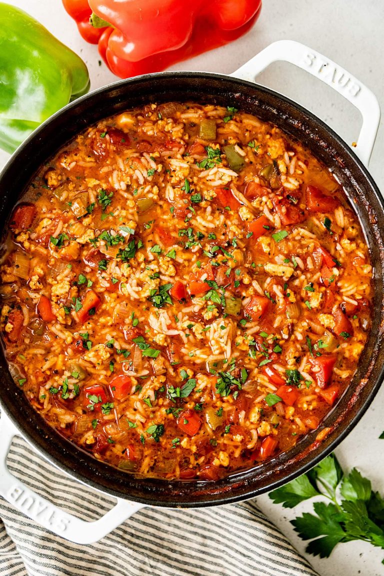 Weight Watchers Stuffed Pepper Soup￼