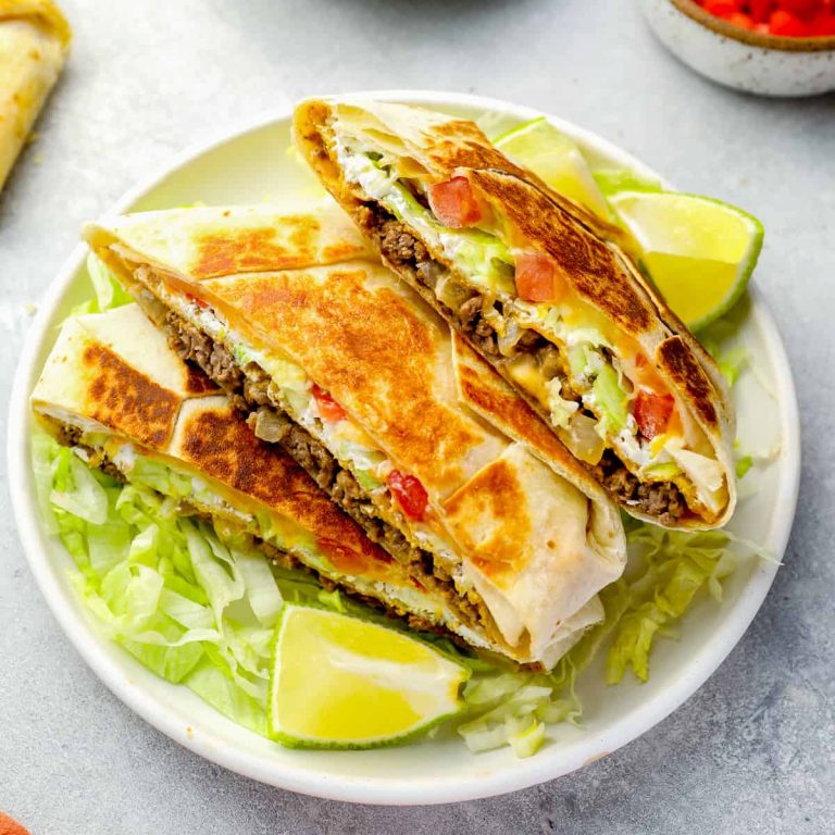 Low-Point Homemade Crunch Wrap Supreme