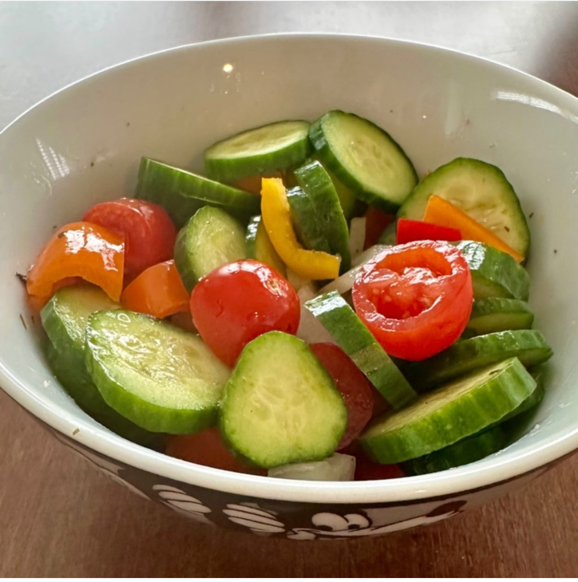 baby cucumber salad - Free Style in KItchen