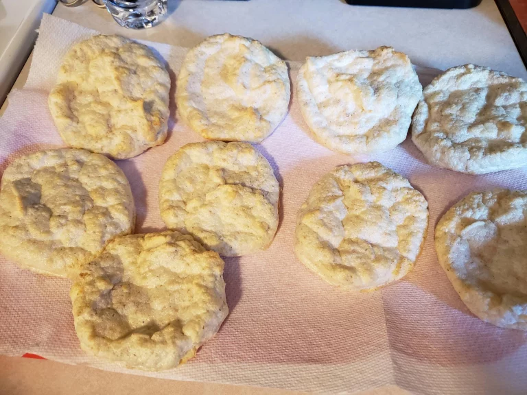 Egg white protein buns