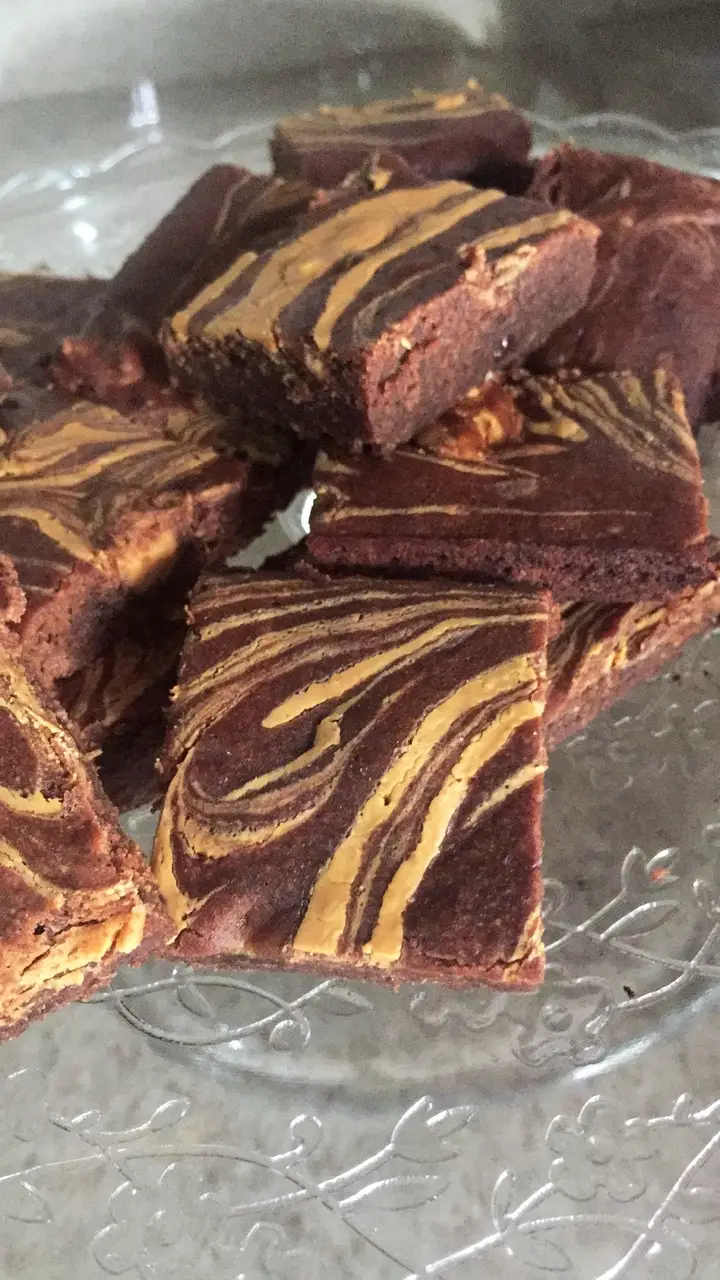 Peanut Butter Banana Brownies (WW Friendly)