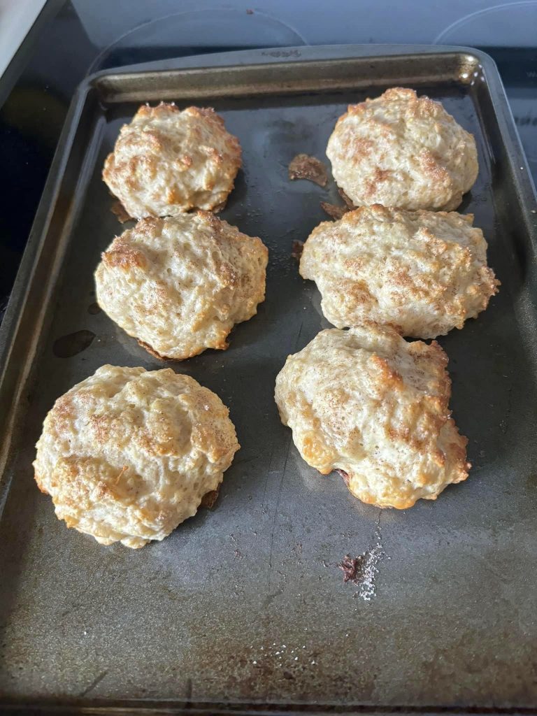 Two Ingredient Dough Vanilla Biscuits Recipe