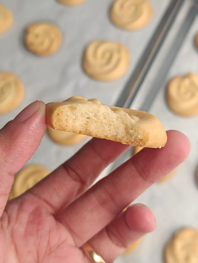 Weight watcher butter cookies