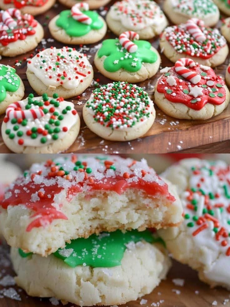Weight Watchers Christmas Frosted Sugar Cookies