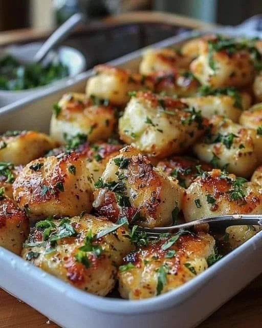 Weight Watchers-Friendly Lemon & Garlic Chicken Bites
