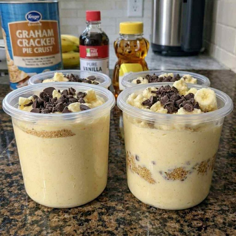 WW-friendly Banana Cream Dessert Cup