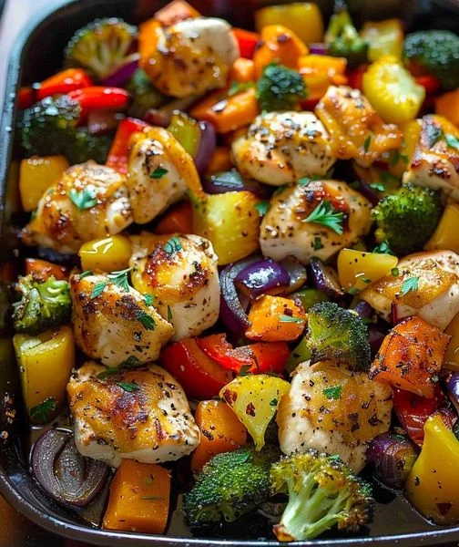 WW Roasted Chicken and Veggies