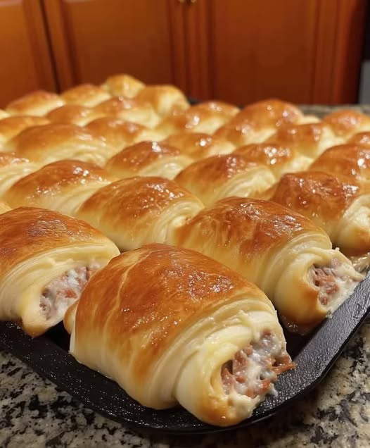 WW Sausage Cream Cheese Crescents (Lightened)