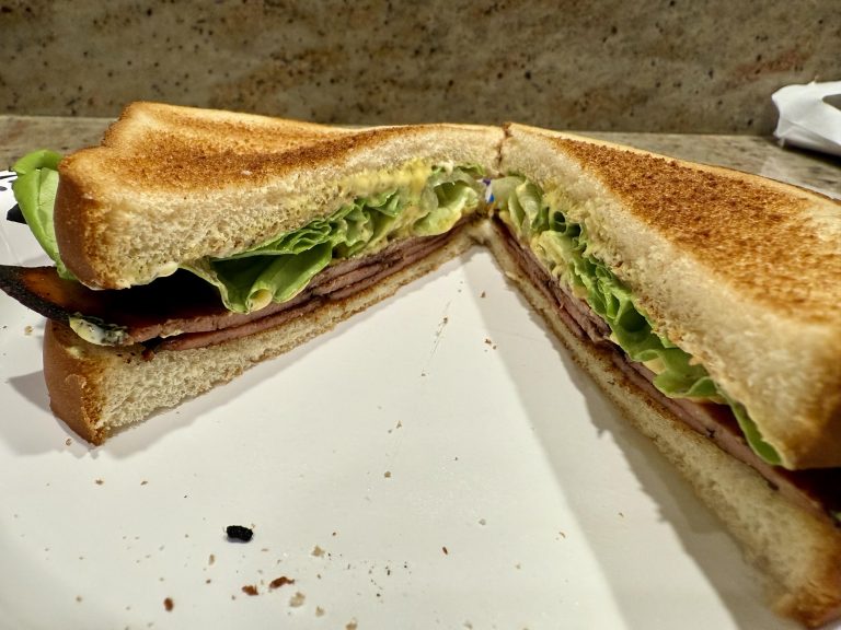 Weight Watchers Fried Bologna Sandwich