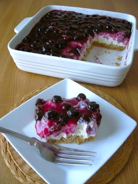 Fresh Blueberry Cheesecake