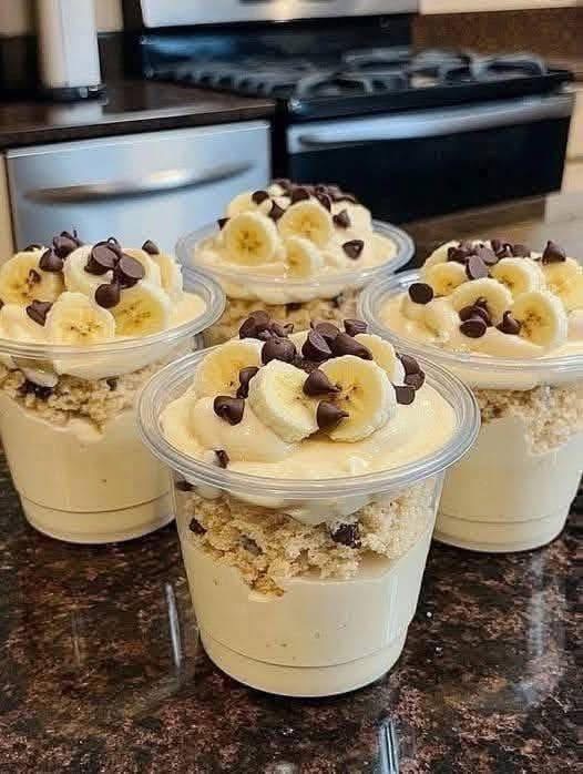 WW Banana Cream Parfait Cups