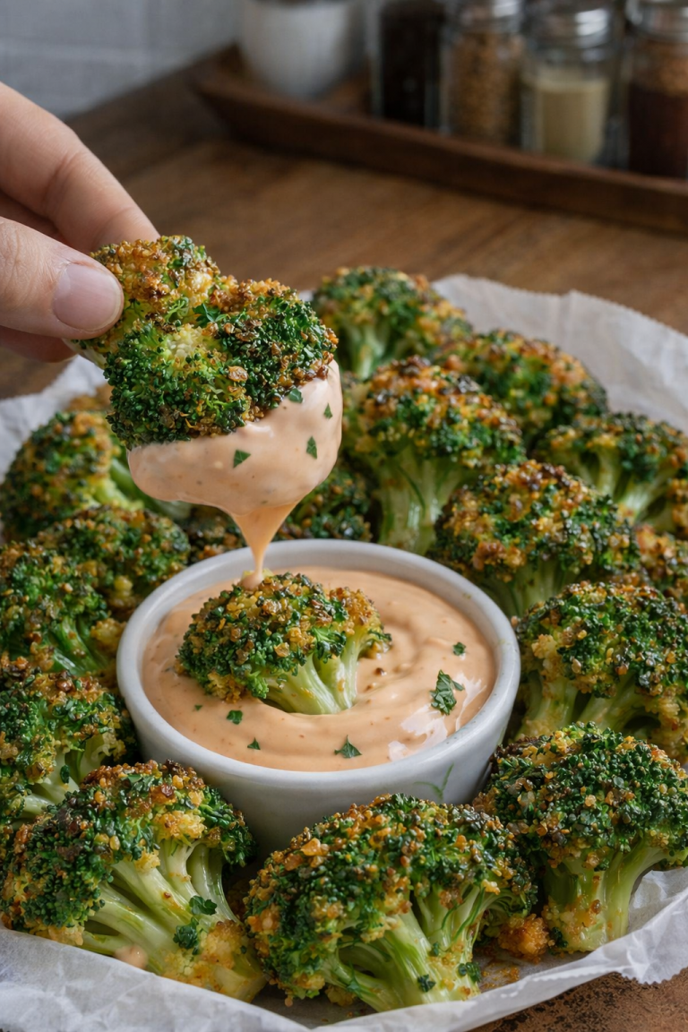 The Lowest Air-Fryer Crispy Broccoli