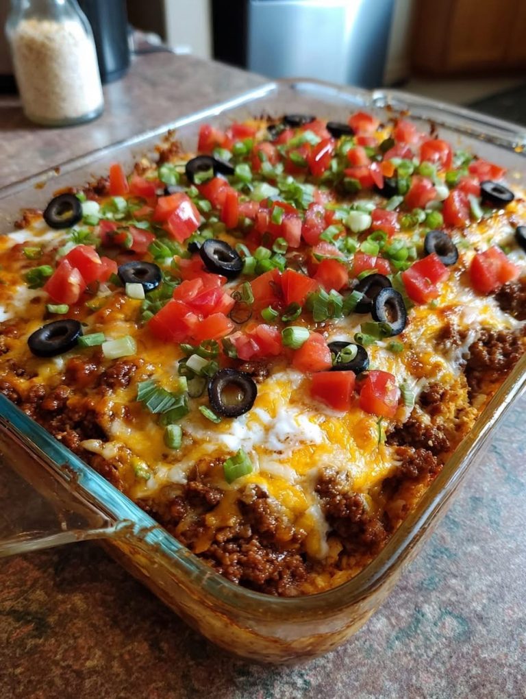 Weight Watchers Taco Casserole 🌮