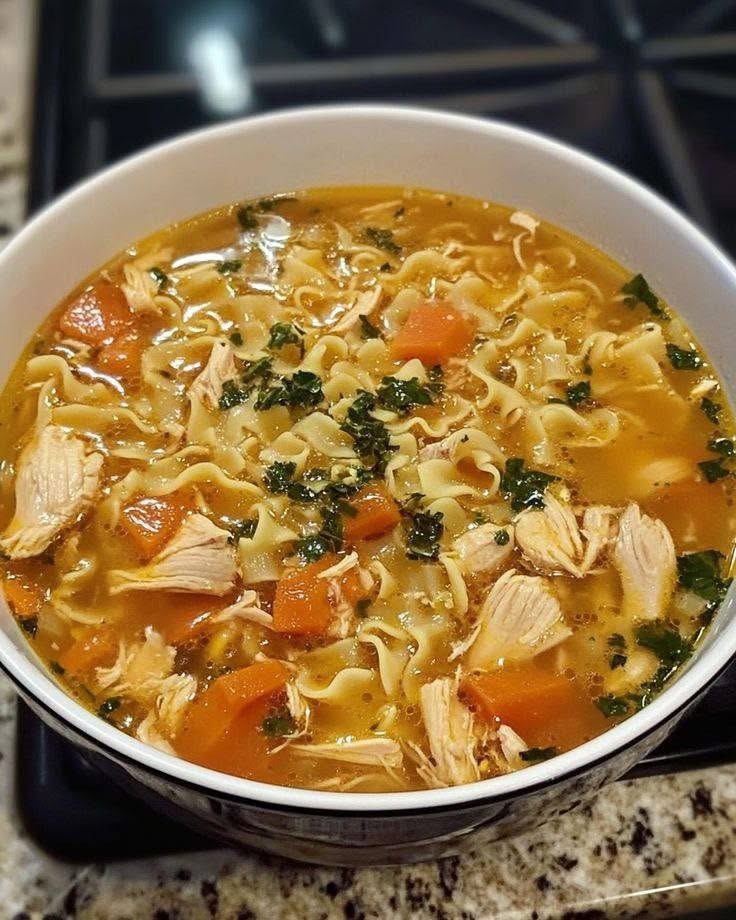 Weight Watchers Classic Chicken Noodle Soup 🍲