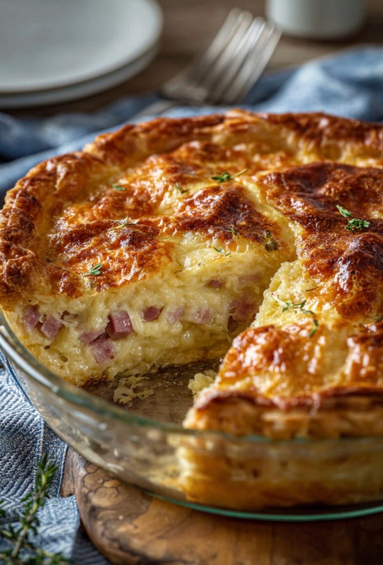 WW Low-Point Ham & Swiss Pie 🥧