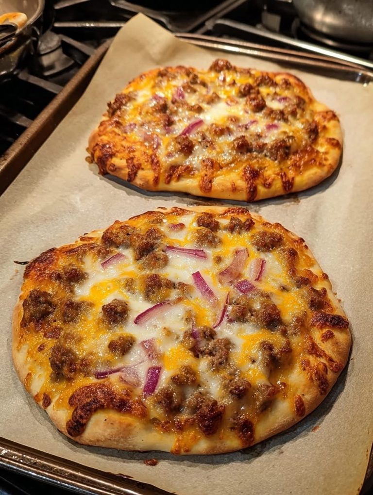 Weight Watchers Sausage & Cheddar Personal Pizzas 🍕
