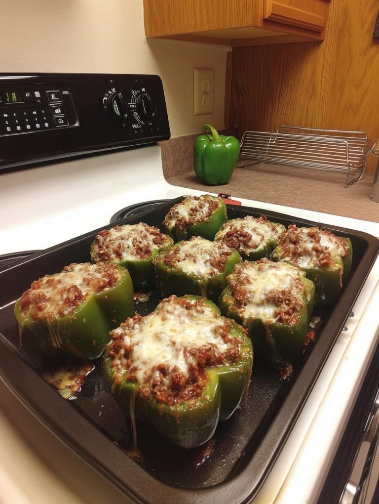 WW Meaty Mozzarella stuffed Peppers