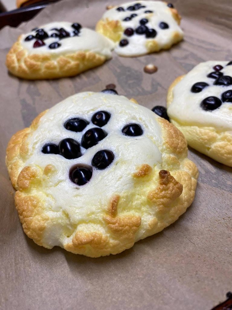 Blueberry Cheese Danish Clouds