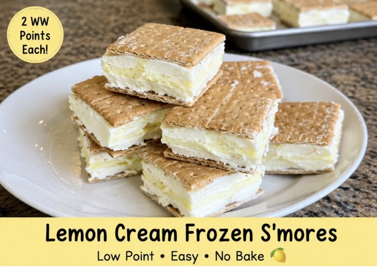 Weight Watchers Lemon Cream Frozen S’mores
