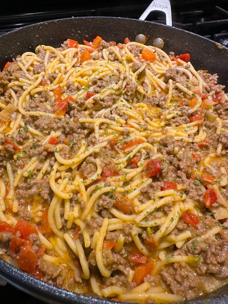 Low-Point Weight Watchers Taco Spaghetti