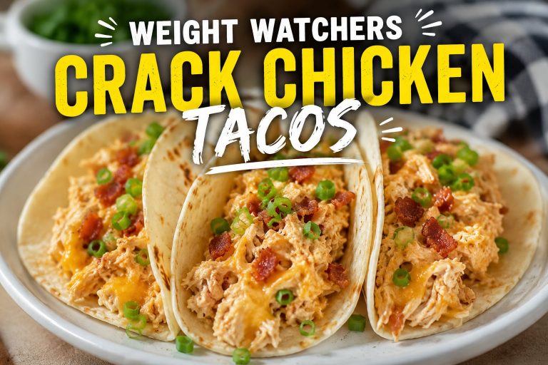 WW Crack Chicken Tacos