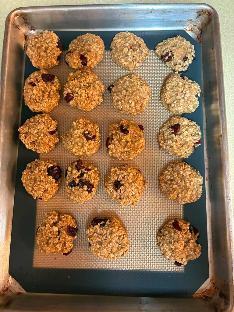 Best WW cranberry oatmeal cookies